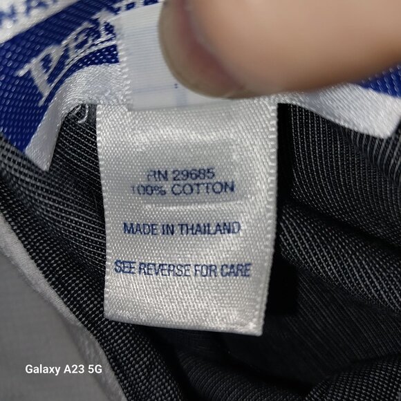 Pendleton Vintage Plus Womens 22W Button-Up Shirt Gray & White 100% Cotton - Picture 5 of 6